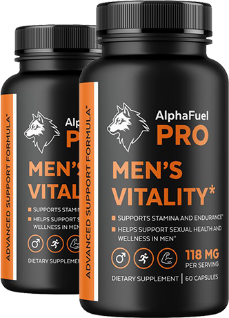 AlphaFuel Pro Natural Male Vitality Support